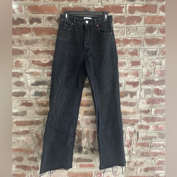 Zara Denim - ZARA / High Rise Straight Jean